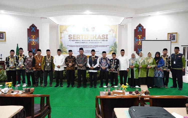 Sertifikasi Pembimbing Manasik Haji di Kalteng Perkuat Standar Kompetensi