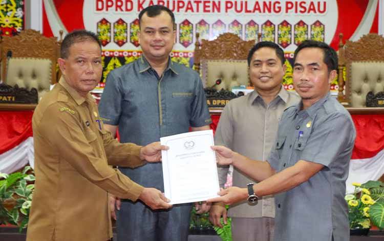 Usulan Raperda Keolahragaan Disetujui DPRD Pulang Pisau