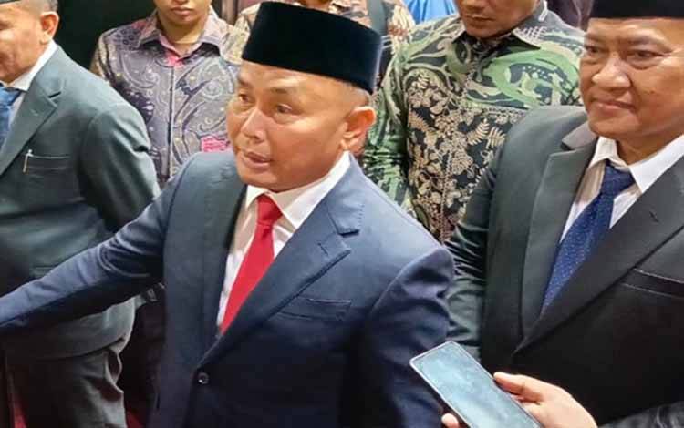 Gubernur Sugianto Sabran Harapkan Agustiar-Edy Maksimalkan PAD