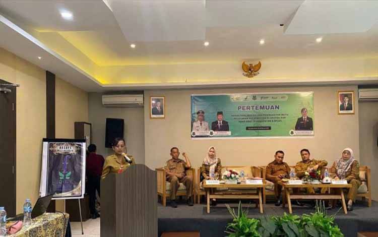 Dinkes Kapuas Sosialisasi Peningkatan Mutu Pelayanan Kefarmasian
