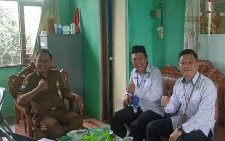 Jajaran MTsN 2 Kapuas Kunjungi SMKN 2 Marabahan, Koordinasi Rencana Kerja Sama