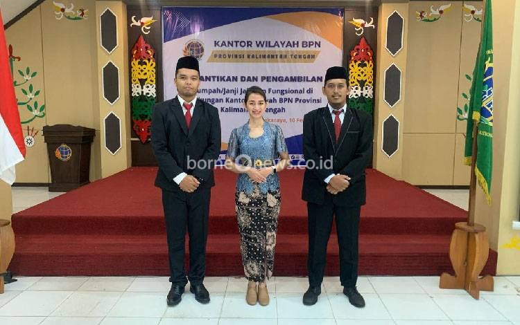 Pejabat Fungsional Kantor Pertanahan Gunung Mas yang Baru Dilantik Diharapkan Maksimalkan Kinerja