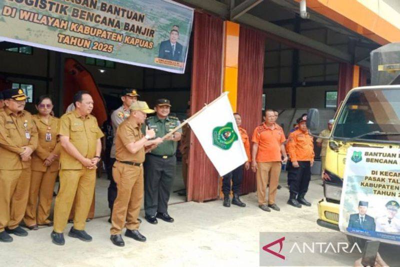 Pemkab Kapuas Kirim Bantuan Korban Banjir untuk 22 Desa