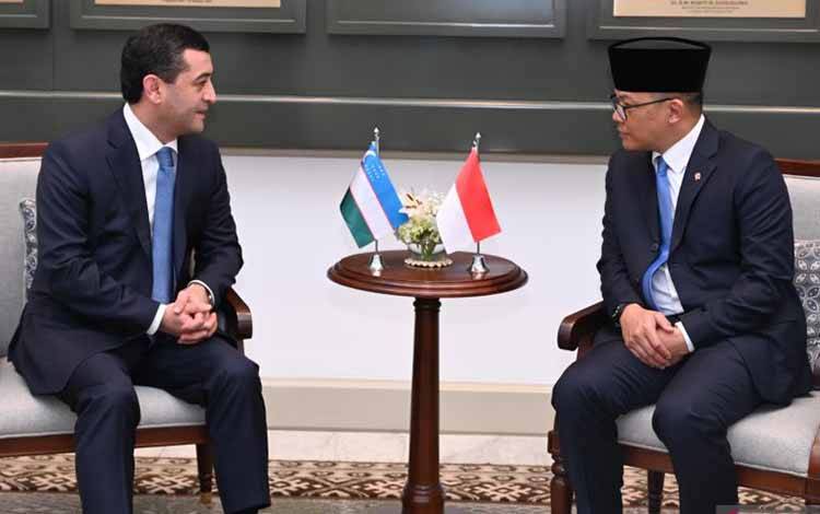 RI dan Uzbekistan Sepakat Perkuat Kerja Sama Saling Menguntungkan