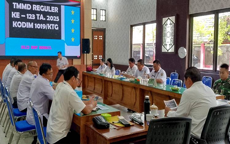 TMMD Diharapkan Bantu Pembangunan di Katingan