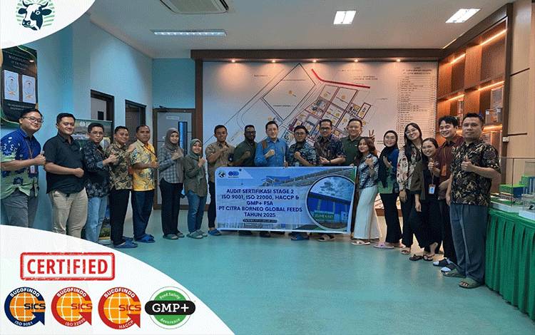 PT CBGF Raih Sertifikasi Standar Global dan Siap Melangkah ke Pasar Internasional