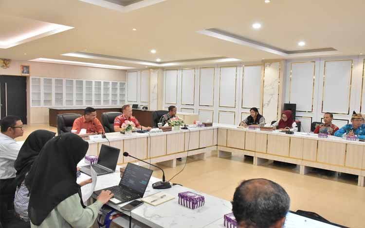 Pemkab Kapuas Ikuti Rakor Pengawasan Perencanaan dan Penganggaran Daerah 2025