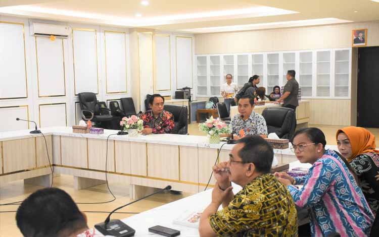 Panitia Pisah Sambut Bahas Persiapan Serah Terima Jabatan Bupati Kapuas