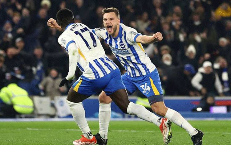 Brighton Amankan Kemenangan Tiga Gol Tanpa Balas Kontra Chelsea