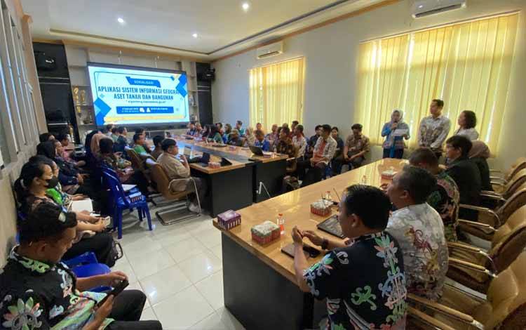 Aplikasi SiGanteng akan Permudah Pengelolaan Aset Tanah dan Bangunan di Kapuas