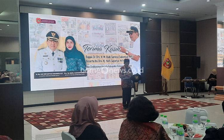 Pemkab Kobar Gelar Pelepasan Pj Bupati Kobar Budi Santosa