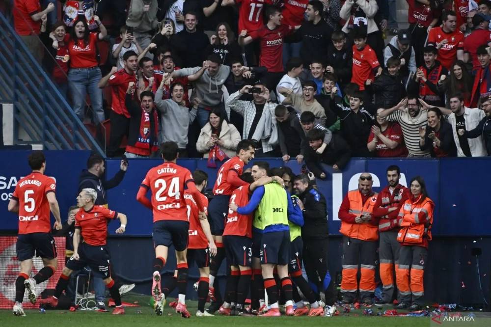 Ditahan Imbang Osasuna, Posisi Real Madrid Terancam Dikudeta