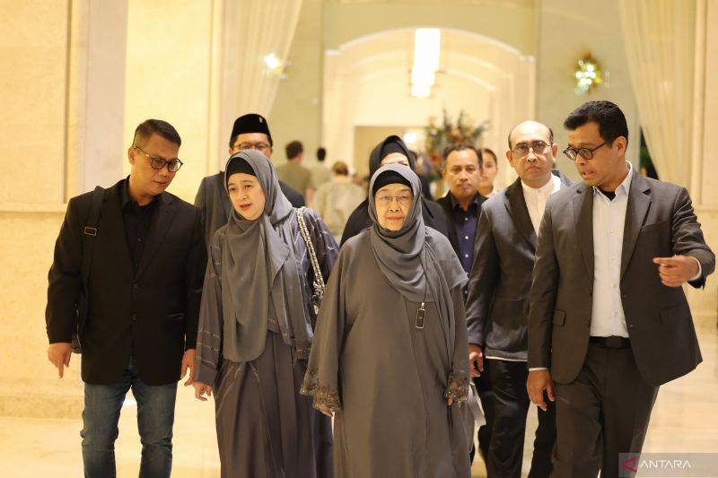 Megawati Bertemu Putra Mahkota Abu Dhabi Pangeran Khaled