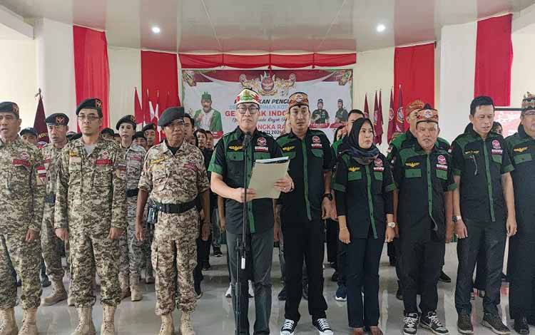 Pengurus Gerdayak Palangka Raya Siap Menjadi Mitra Strategis Pemerintah
