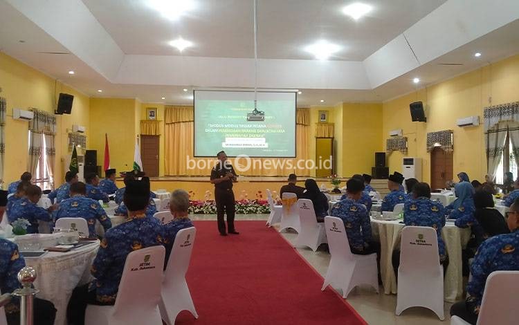 Pemkab Sukamara dan Kejaksaan Gelar Sosialisasi Upaya Preventif Tindak Pidana Korupsi