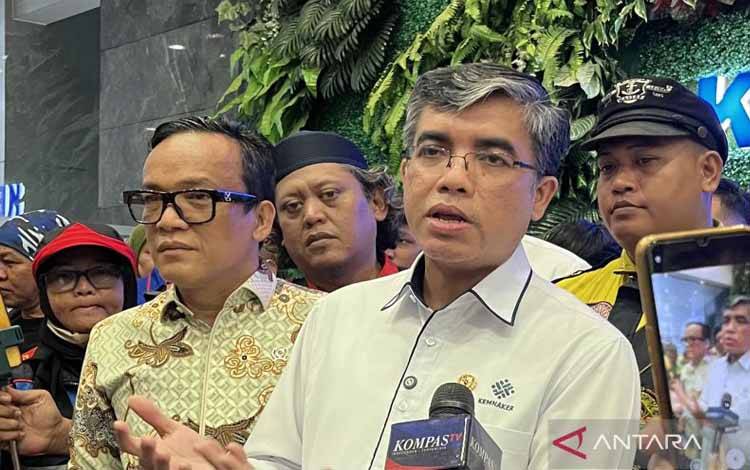 Menaker Lakukan Koordinasi Lintas K/L Terkait Pemberian THR Ojol