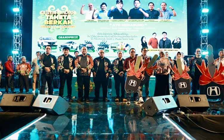 Gebyar Undian Taheta Bentuk Apresiasi Bank Kalteng kepada Nasabah