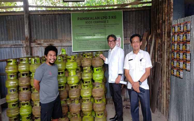 Jelang Ramadan, DisperindagkopUKM Kobar Awasi HET dan Stok Persediaan LPG 3 Kg