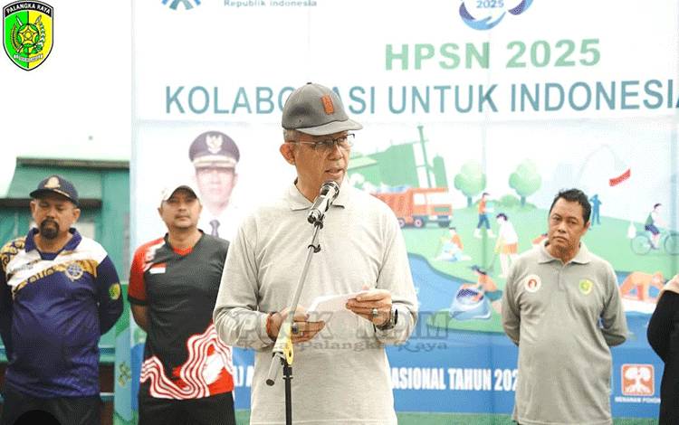 Pj Wali Kota Palangka Raya Resmikan Bank Sampah Gemilang Jaya