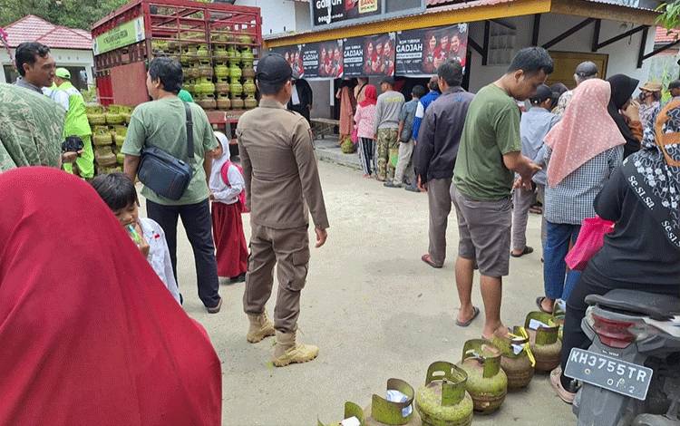 Operasi Pasar LPG di Palangka Raya Jamin Ketersediaan dan Kendalikan Inflasi