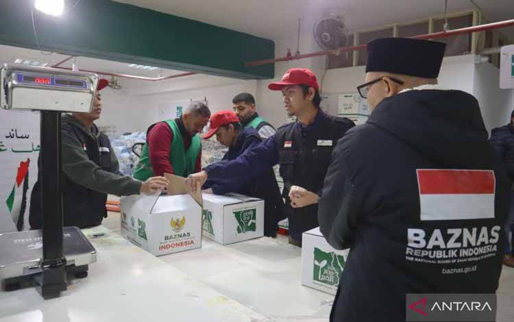 Baznas Siapkan 52.000 Paket Bantuan Makanan untuk Masyarakat Palestina