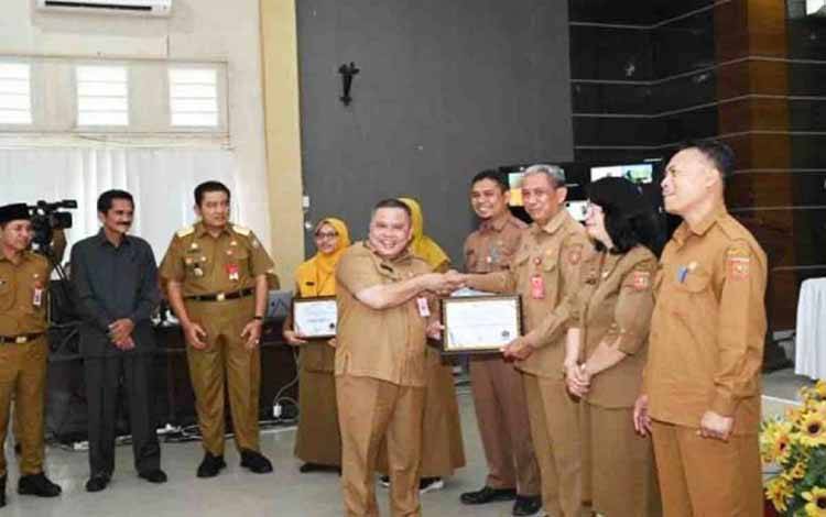 Ombudsman Nilai Pelayanan Dinsos Kobar Kategori Zona Hijau