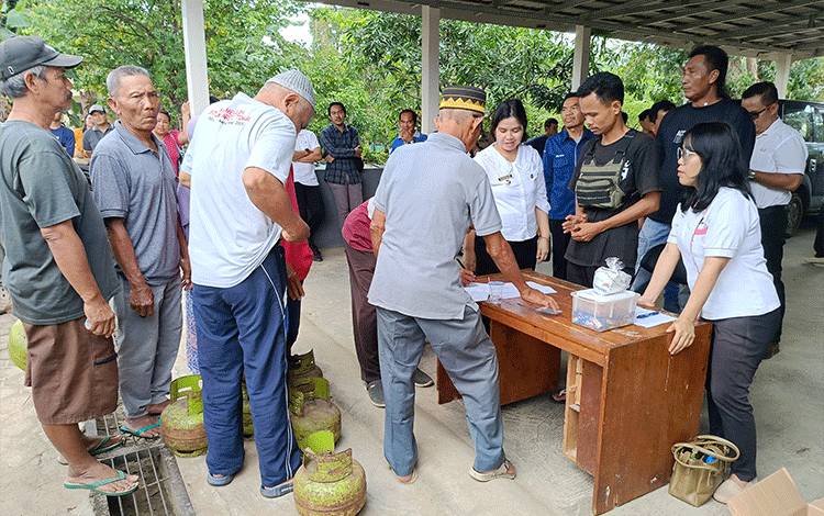 Pemkab Bartim Gelar Operasi Pasar Elpiji 3 Kilogram untuk Redam Kelangkaan