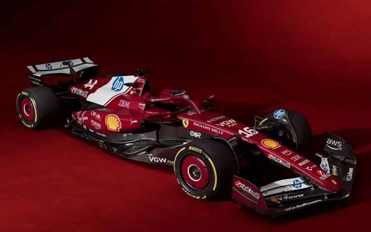 Ferrari Luncurkan Desain Mobil SF-25 untuk Arungi Musim 2025
