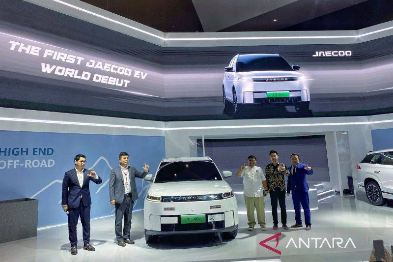 Jaecoo J5 EV Lakukan Debut Globalnya di Indonesia