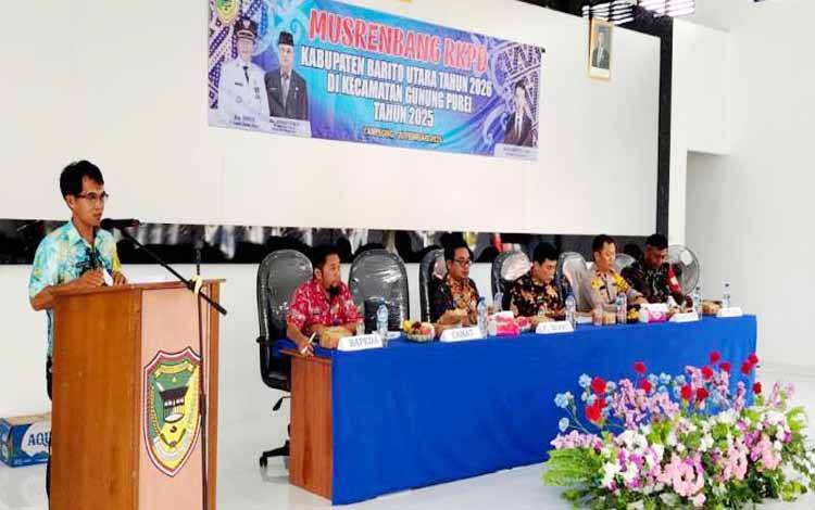11 Desa di Gunung Purei Sampaikan Usulan Prioritas pada Musrenbang RKPD 2026