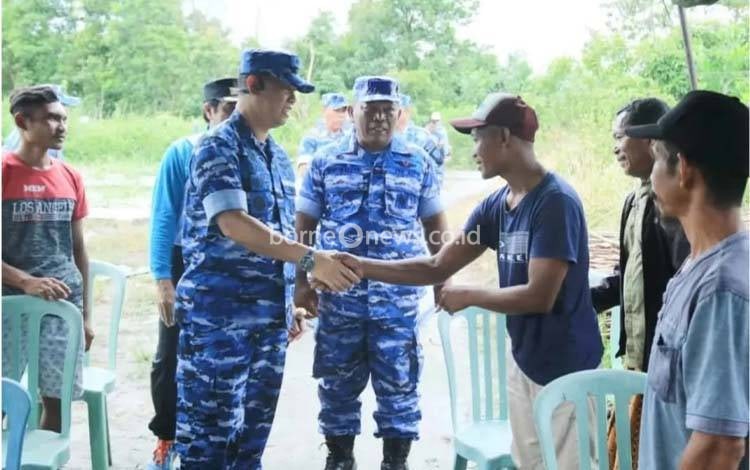 Lanud Iskandar Pangkalan Bun Dukung Program Ketahanan Pangan Presiden Siapkan Lahan 250 Ha