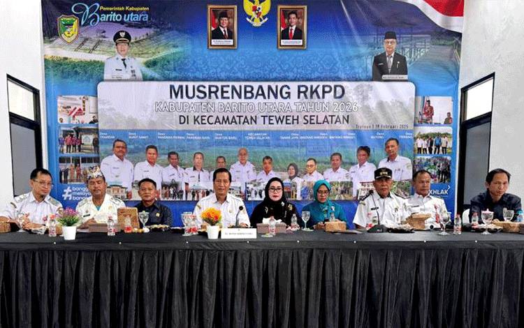 Dewan Dukung Usulan Prioritas Musrenbang RKPD 2026 di Teweh Selatan
