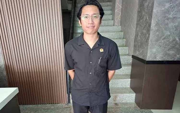 Anggota Komisi IV DPRD Kalteng Okki Maulana (Foto : PATHUR)