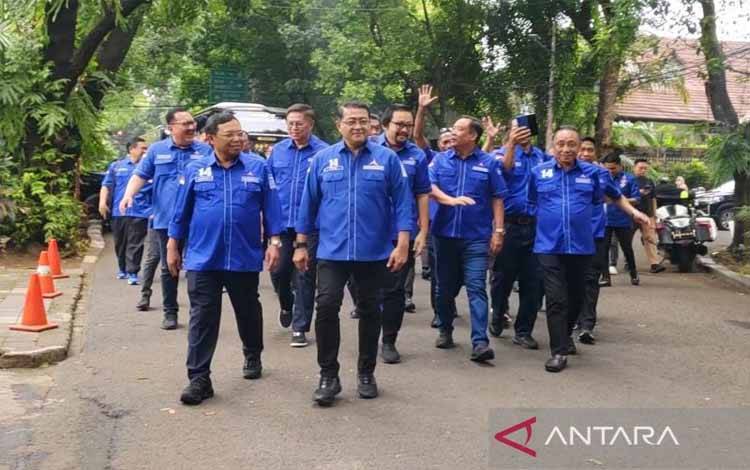 Jelang Kongres, Ketua DPD Partai Demokrat Sambangi Kediaman AHY