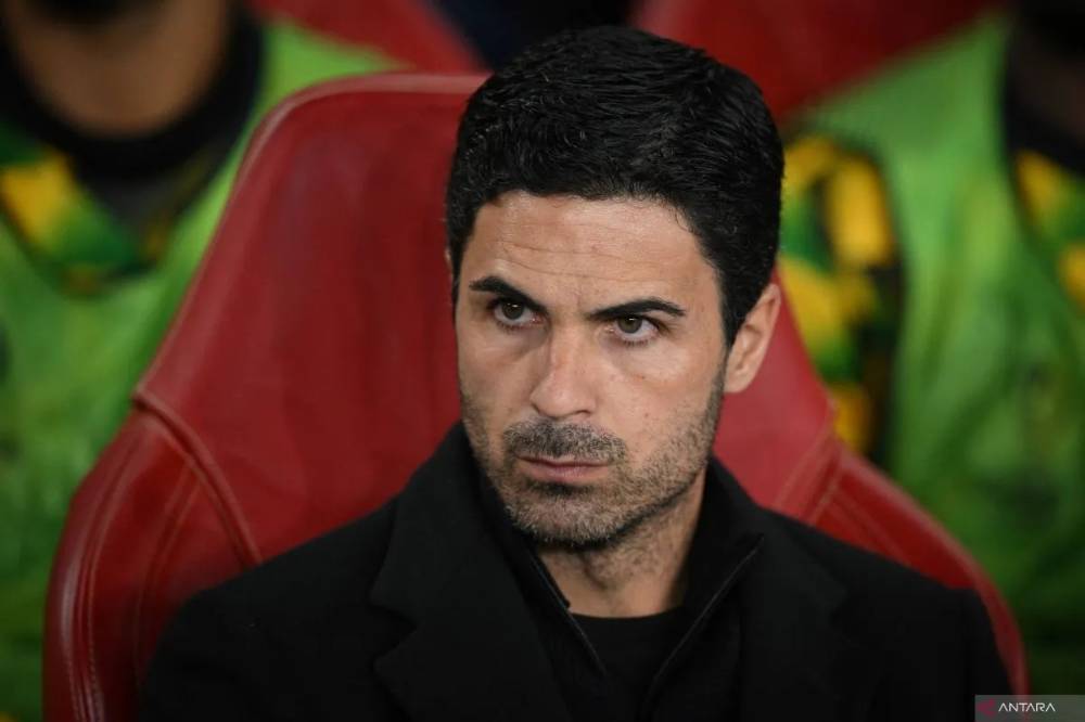 Arsip - Pelatih Arsenal Mikel Arteta (AFP/DANIEL LEAL/DANIEL LEAL)