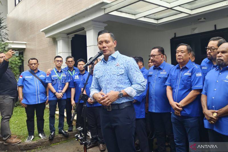 AHY: Prabowo akan Hadiri Penutupan Kongres ke-6 Partai Demokrat