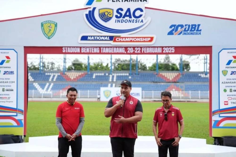 Menpora Sebut SAC Bentuk Ekosistem Dukung Kemajuan Atletik Indonesia