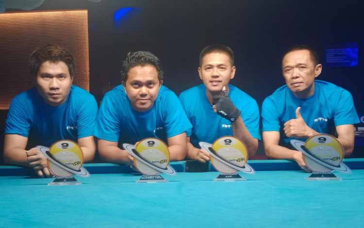 Evatrianus Raih Juara Tiga, POBSI Bartim Buktikan Kualitas di Turnamen Biliar Banjarmasin