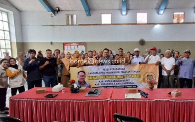 Reses Perorangan, Anggota DPRD Kalteng Serap Aspirasi Warga Mendawai dan Sidorejo