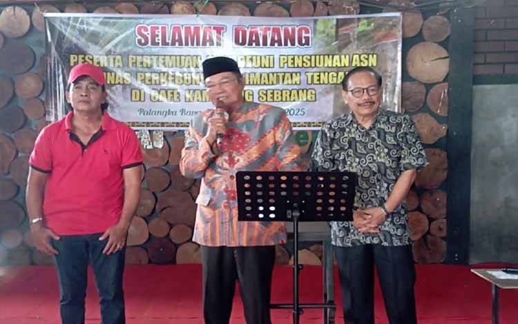 Reuni Pegawai Dinas Perkebunan Dihadiri 74 Orang dari Berbagai Wilayah di Kalteng
