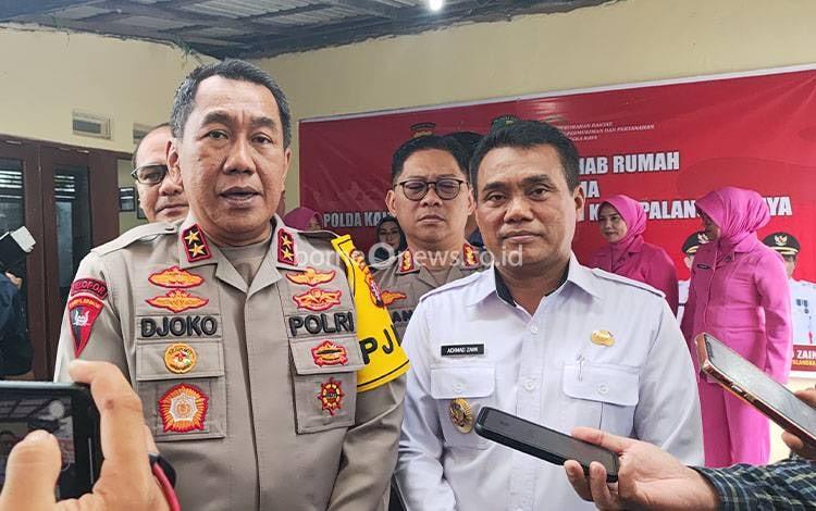 Pemko Palangka Raya dan Polda Kalteng Kolaborasi Tingkatkan Kualitas Rumah Warga