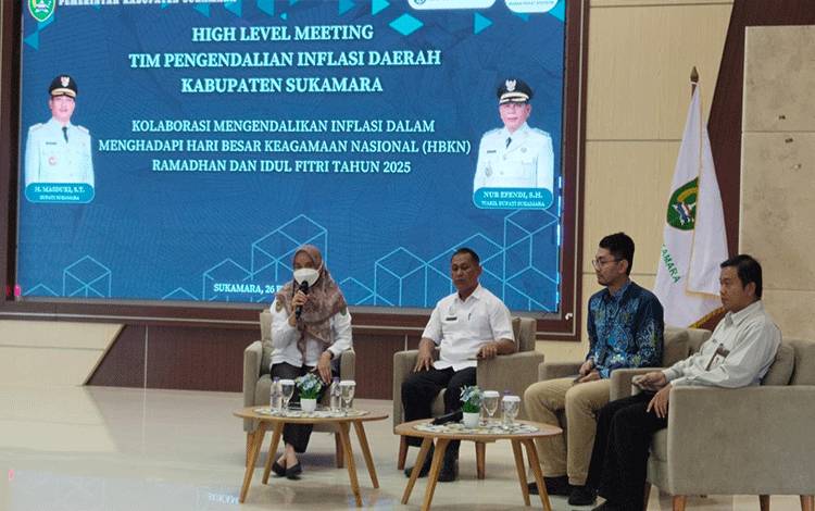 Pemkab Sukamara Laksanakan Acara High Level Meeting TPID