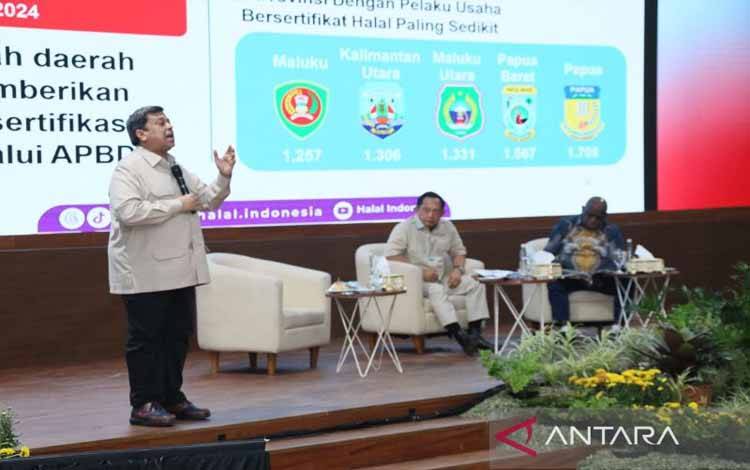 Pemerintah Tekankan Tertib Produk Halal Bantu Tingkatkan Ekonomi