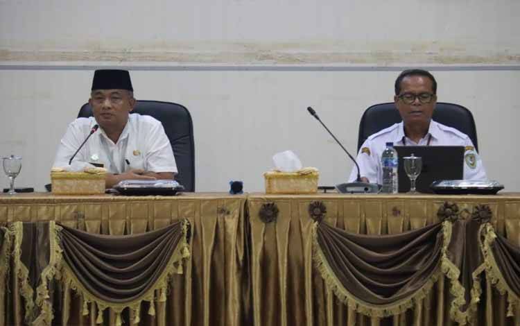 Pemkab Seruyan Rapat Kerja Penyusunan Dokumen Perencanaan Pembangunan Daerah