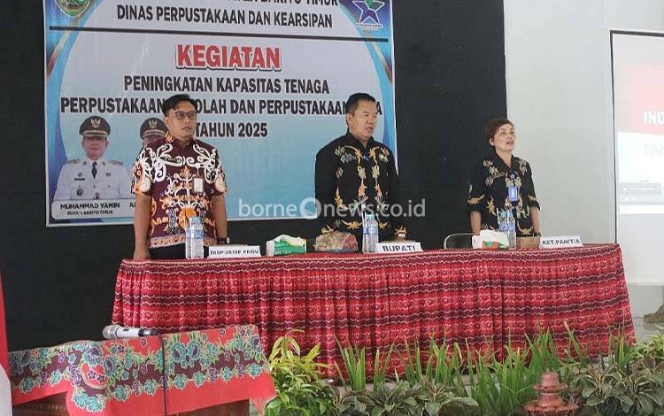 Pemkab Barito Timur Gelar Pelatihan untuk Pengelola Perpustakaan