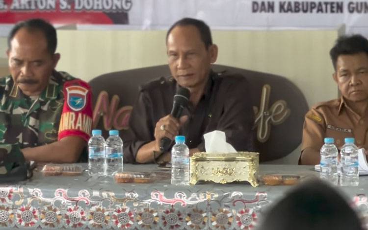 Ketua DPRD Kalteng Gelar Reses Perorangan di Gunung Mas