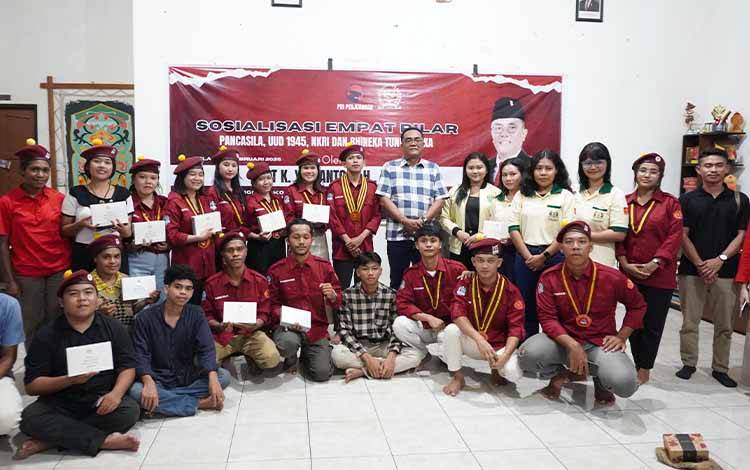 Sigit K Yunianto Sosialisasikan 4 Pilar Kebangsaan kepada Mahasiswa Palangka Raya