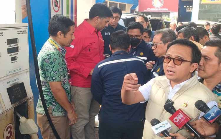 Komisi XII DPR Sidak SPBU Guna Pastikan BBM Tak Dioplos