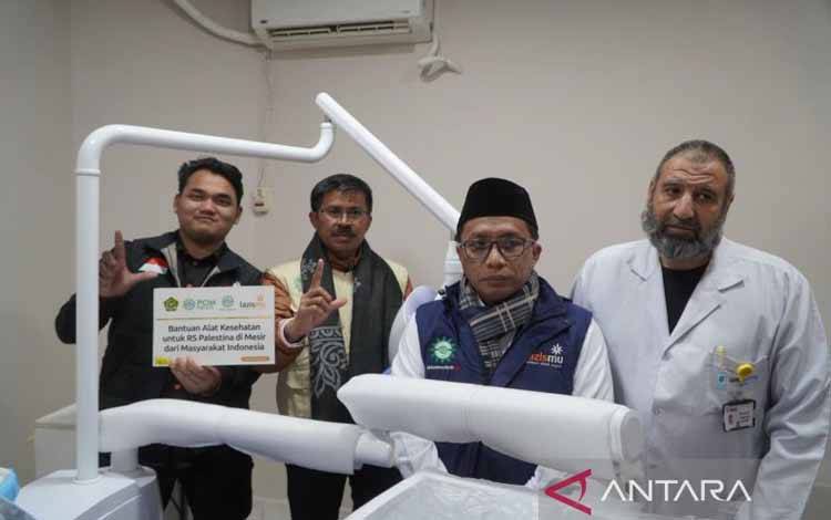 RS Palestina di Mesir Ucapkan Terima Kasih atas Bantuan Muhammadiyah