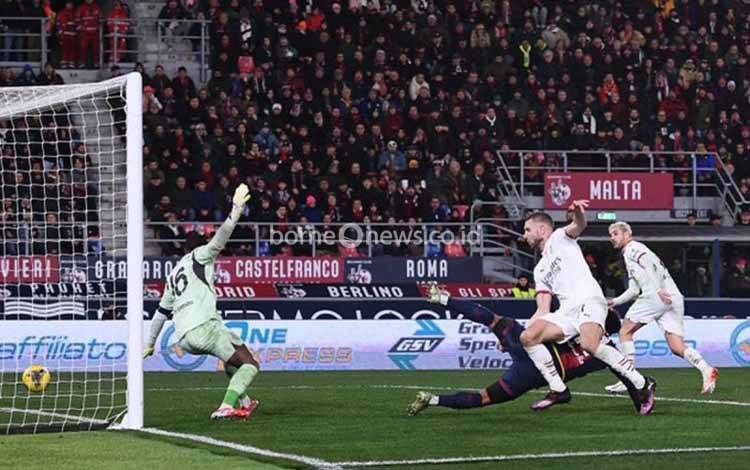 AC Milan Tumbang di Tangan Bologna